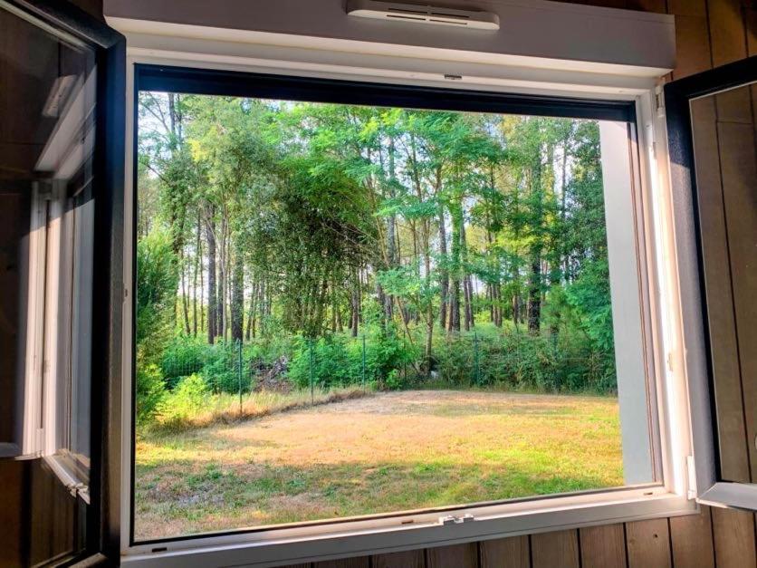 L Estanguet Maison Octogonale En Foret Rion-Des-Landes 외부 사진