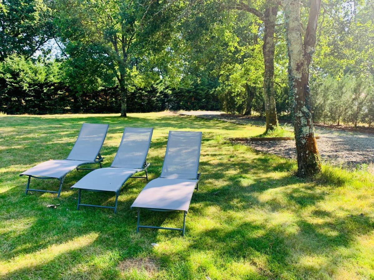 L Estanguet Maison Octogonale En Foret Rion-Des-Landes 외부 사진