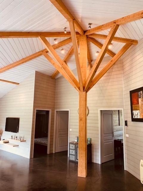 L Estanguet Maison Octogonale En Foret Rion-Des-Landes 외부 사진